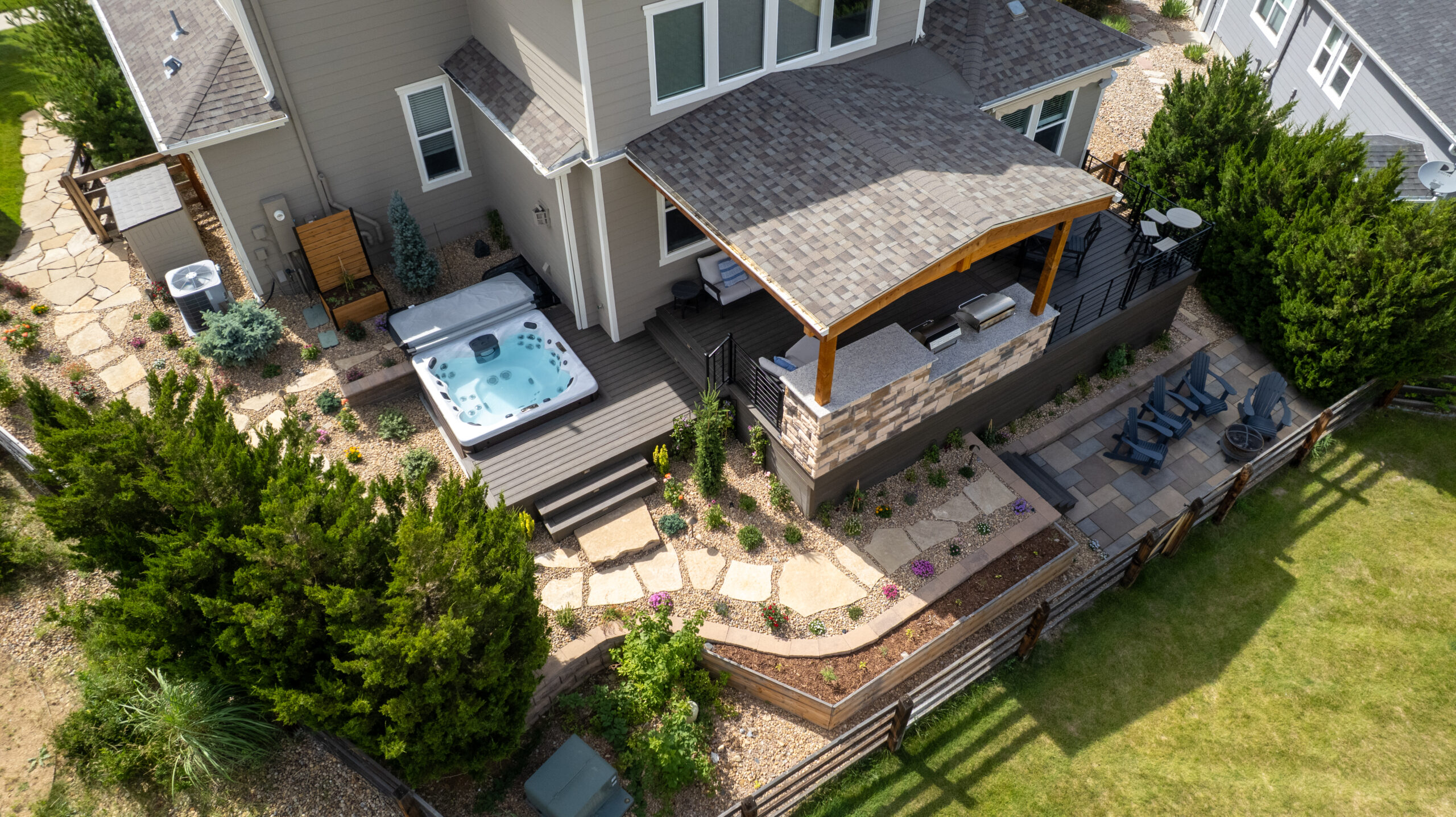 Outdoor patio